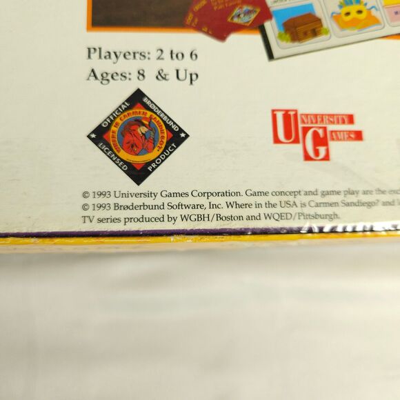 Vintage Where in the USA is Carmen Sandiego? Board Game Complete 1993 - Picture 5 of 15